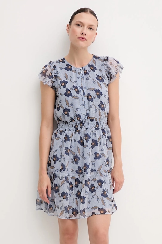 Сукня Pepe Jeans EMMANUELLE візерунок блакитний PL953691