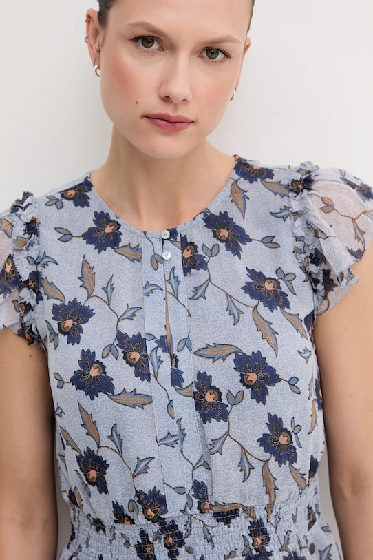 Šaty Pepe Jeans EMMANUELLE modrá PL953691