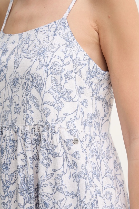 Lanena haljina Pepe Jeans DIVINA PL953702 plava