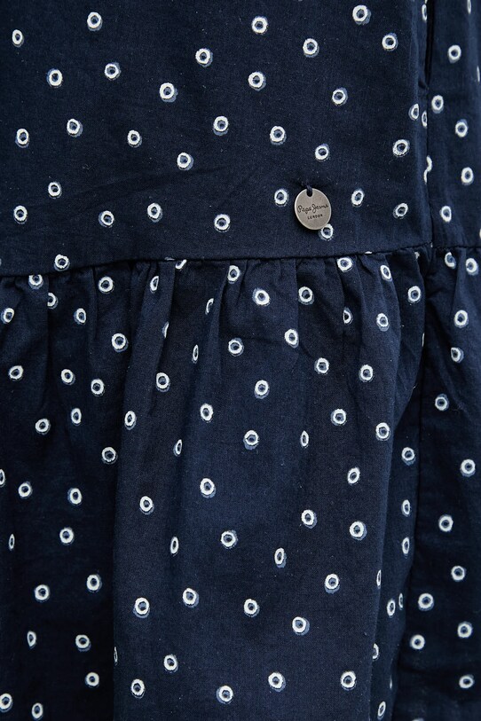 Βαμβακερό φόρεμα Pepe Jeans DAFNE PL953709 σκούρο μπλε