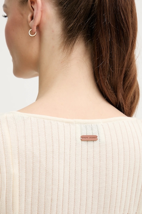 Obleka Pepe Jeans PAULINA PL953712 bež