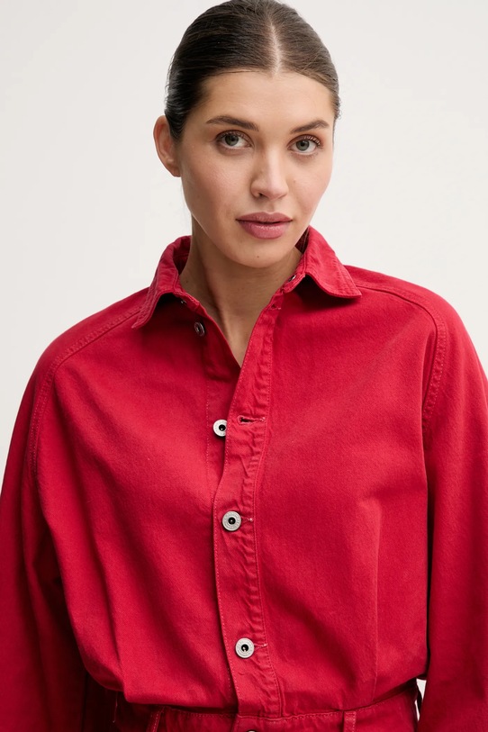 Pepe Jeans rochie din denim MELISSA rosu PL953724