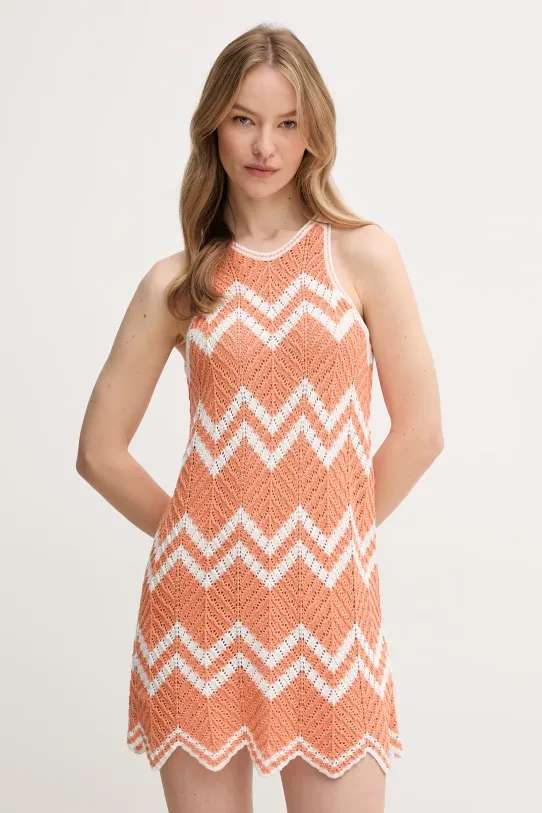 Pepe Jeans vestito ORIANA DRESS mini arancione PL953728