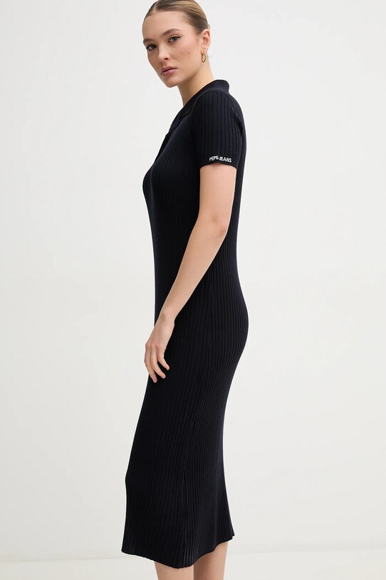Odzież Pepe Jeans sukienka PATRICIA PL953730 granatowy