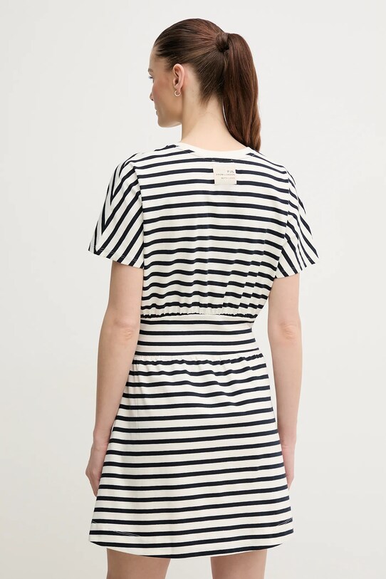 Odzież Pepe Jeans sukienka bawełniana VANIA PL953744 granatowy