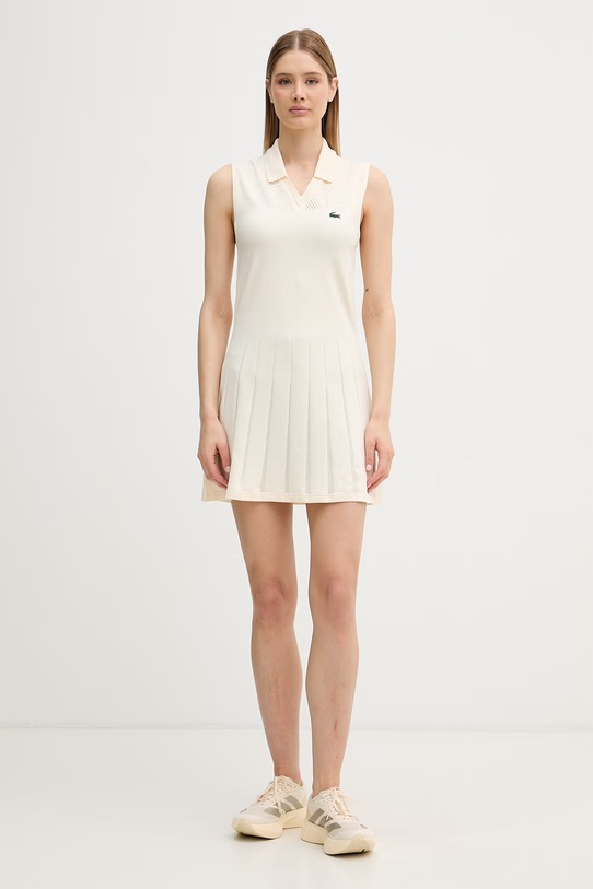 Lacoste платье EF0615 бежевый SS26