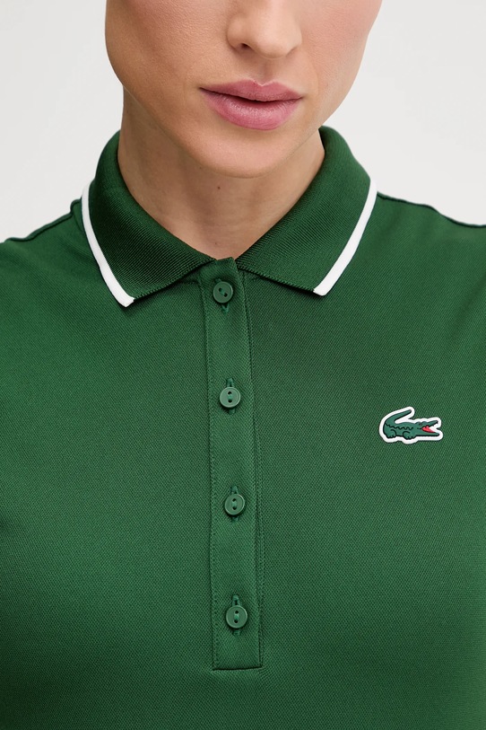 Lacoste sukienka EF8582 zielony