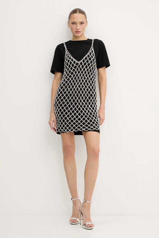 Pinko sukienka 105144.A2LT czarny SS25