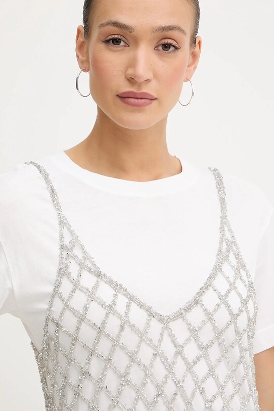 Pinko rochie argintiu 105144.A2LT
