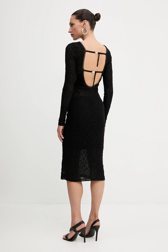 Pinko sukienka 105227.A2M5 czarny SS25