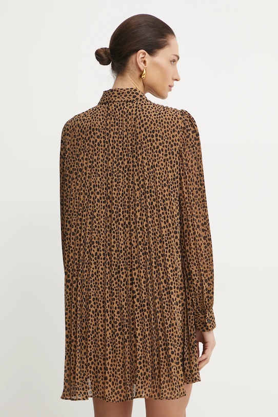 Odzież MICHAEL Michael Kors sukienka MR582QYGRY brązowy