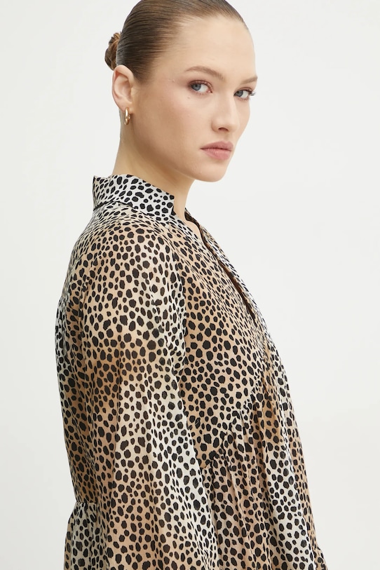 MICHAEL Michael Kors vestito in cotone marrone MR582QMGS3