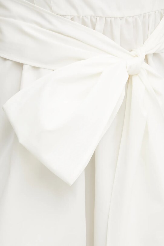 Weekend Max Mara sukienka bawełniana 2515221036600 beżowy