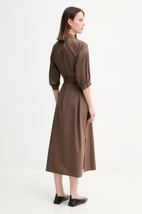 Îmbrăcăminte Weekend Max Mara rochie din bumbac 2515221042600 maro