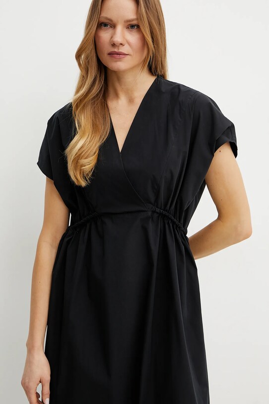 Бавовняна сукня Weekend Max Mara чорний 2515221052600