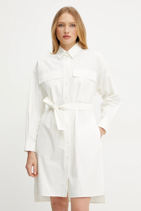 Weekend Max Mara pamut ruha gombolós bézs 2515221082600