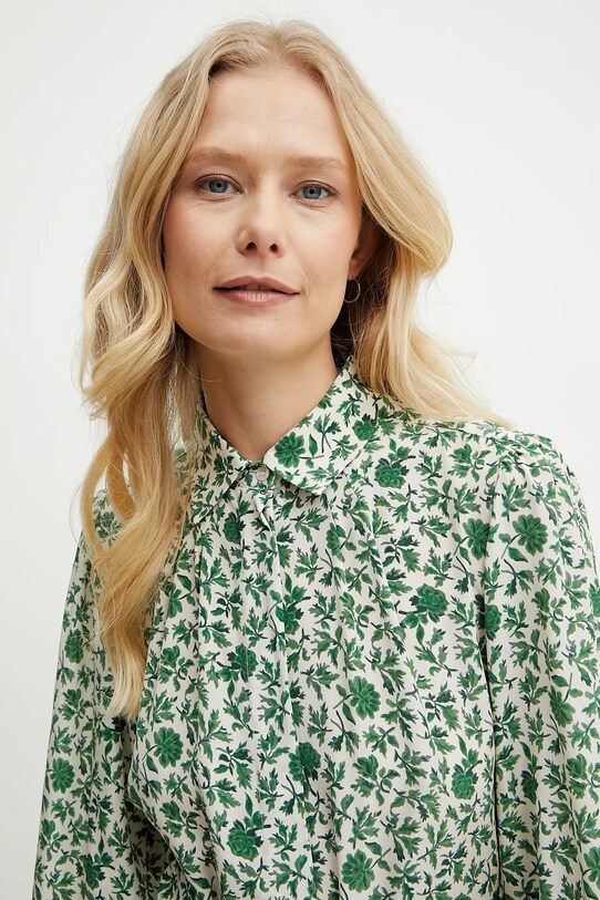 Weekend Max Mara rochie de mătase 2515221122600 verde