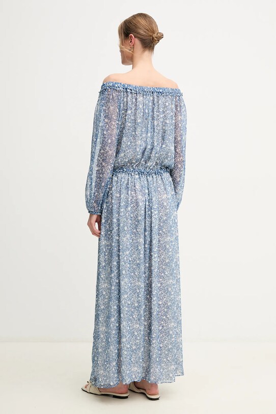 Îmbrăcăminte Weekend Max Mara rochie de matase 2515221162600 albastru