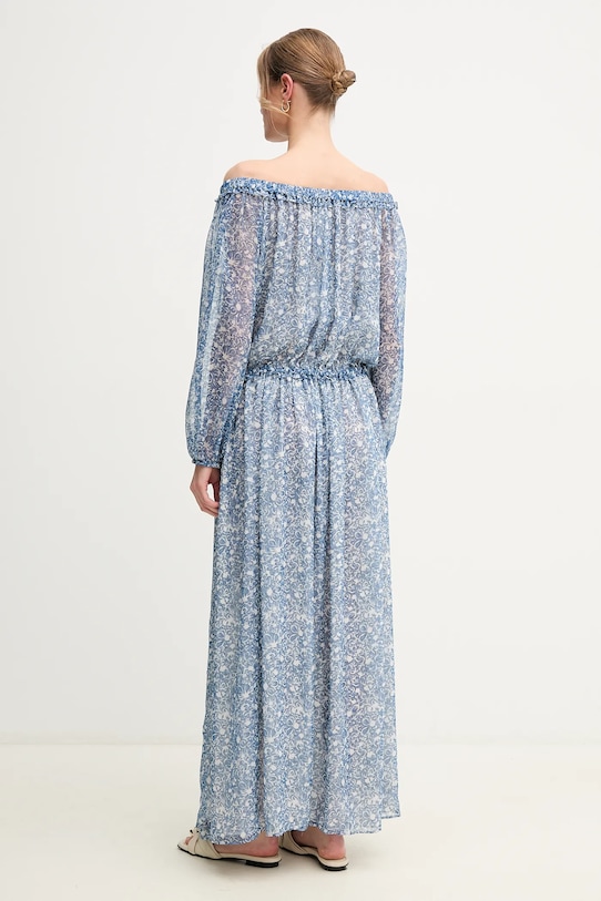 Oblečenie Hodvábne šaty Weekend Max Mara 2515221162600 modrá