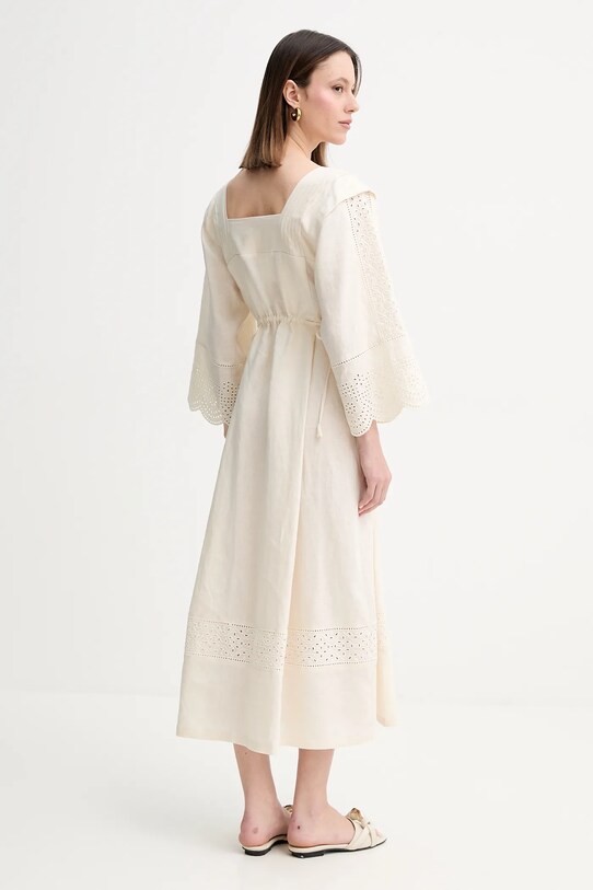 Îmbrăcăminte Weekend Max Mara rochie din in 2515221182600 bej