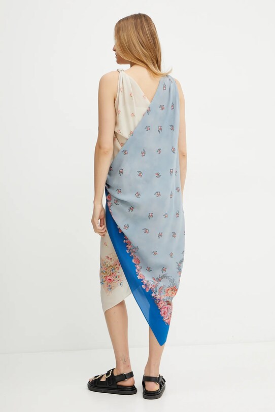 Ρούχα Μεταξωτό φόρεμα Weekend Max Mara 2515221232600 μπλε