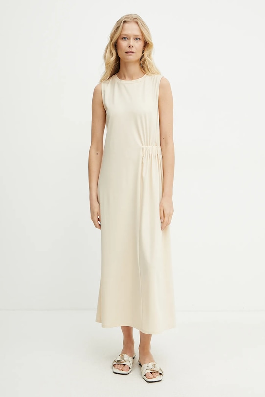 Šaty Weekend Max Mara maxi béžová 2515621032600