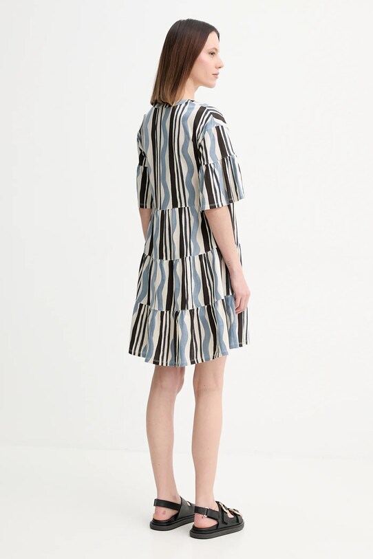 Odzież Weekend Max Mara sukienka bawełniana 2515621072600 beżowy