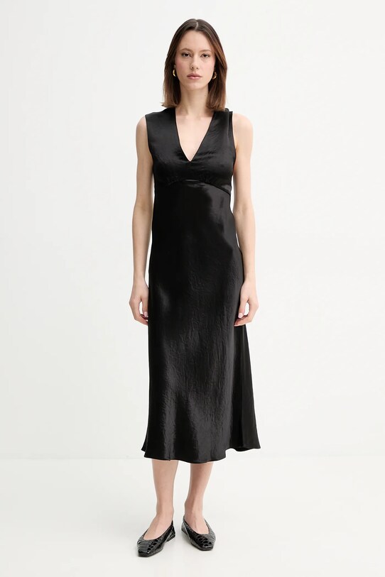 MM rochie maxi negru 2516221048600