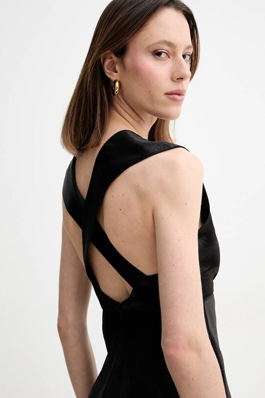 MM rochie 2516221048600 negru SS25