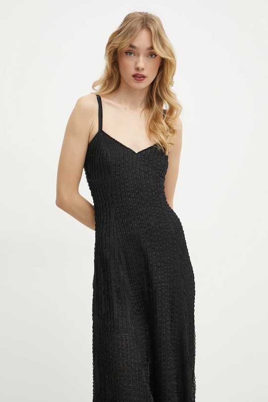 Charo Ruiz Ibiza rochie Devi negru 255612