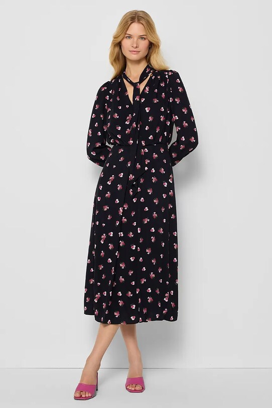 Bizuu rochie CORALIE legat negru SUKIENKA.CORALIE.BARGA.