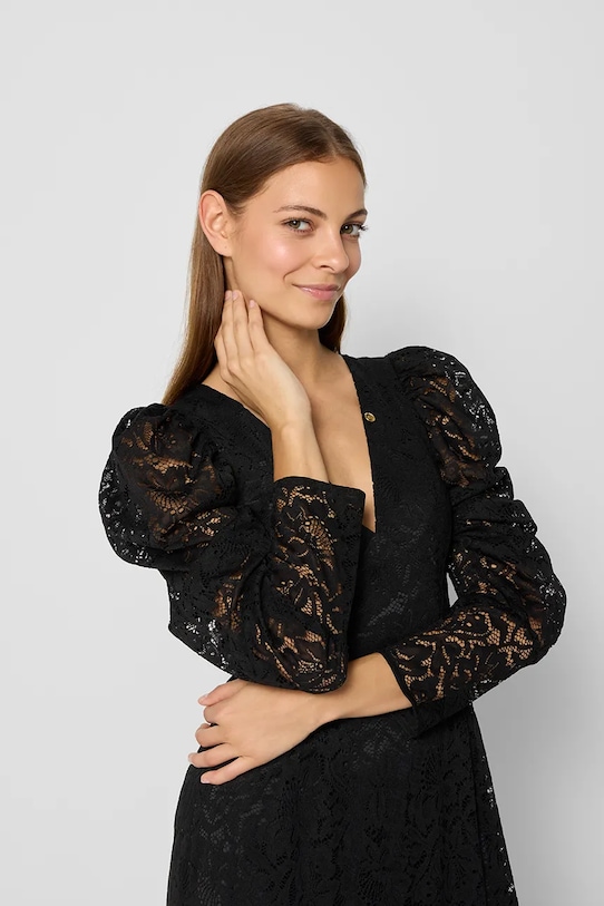 Bizuu rochie ITALIANA SUKIENKA.ITALIANA.CZARN negru SS25