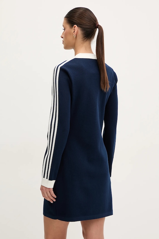 Ruházat adidas Originals ruha POLO DRESS JC7690 sötétkék
