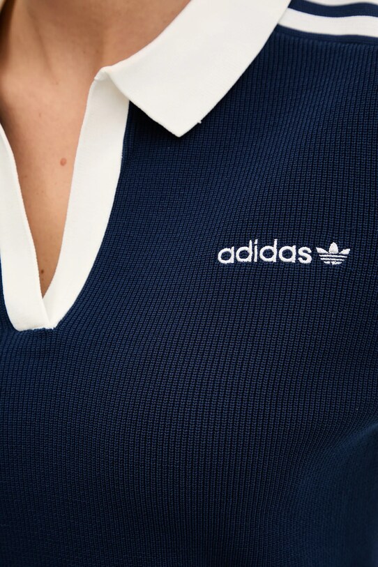 adidas Originals ruha POLO DRESS JC7690 sötétkék