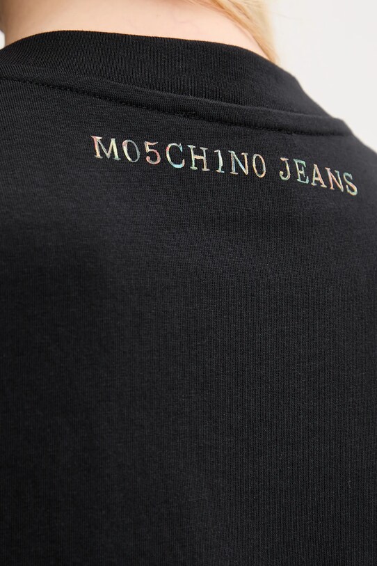 Moschino Jeans rochie din bumbac 0412.3732
