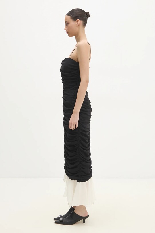 Haljina Rotate Two Layer Midi 113494100 crna SS25