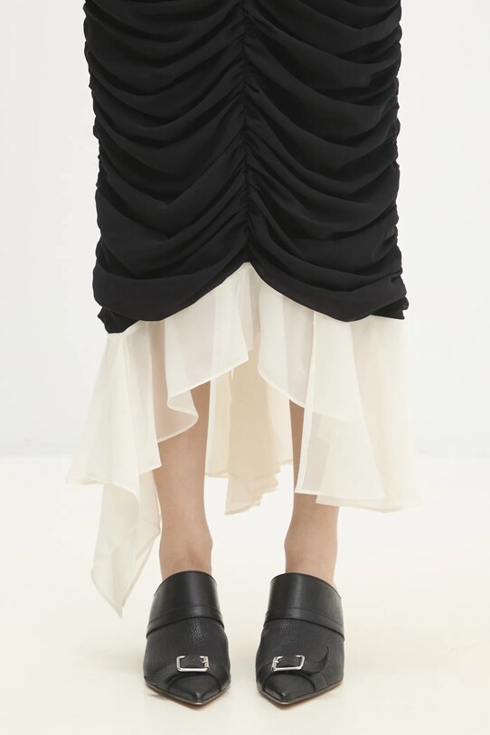 Haljina Rotate Two Layer Midi crna 113494100