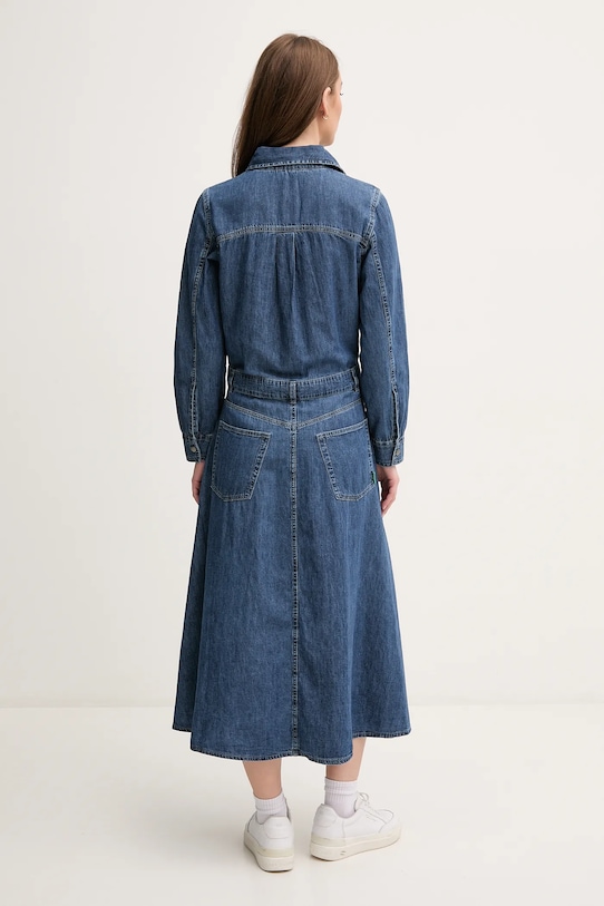 Oblačila Jeans obleka United Colors of Benetton 4RZKDV0B5 modra