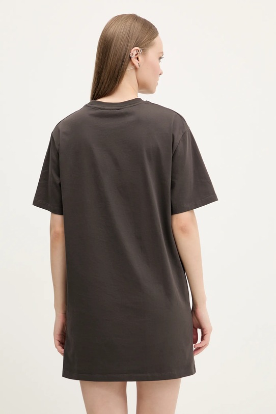 Ρούχα Βαμβακερό φόρεμα Desigual BERLIN 25SWVK20 γκρί