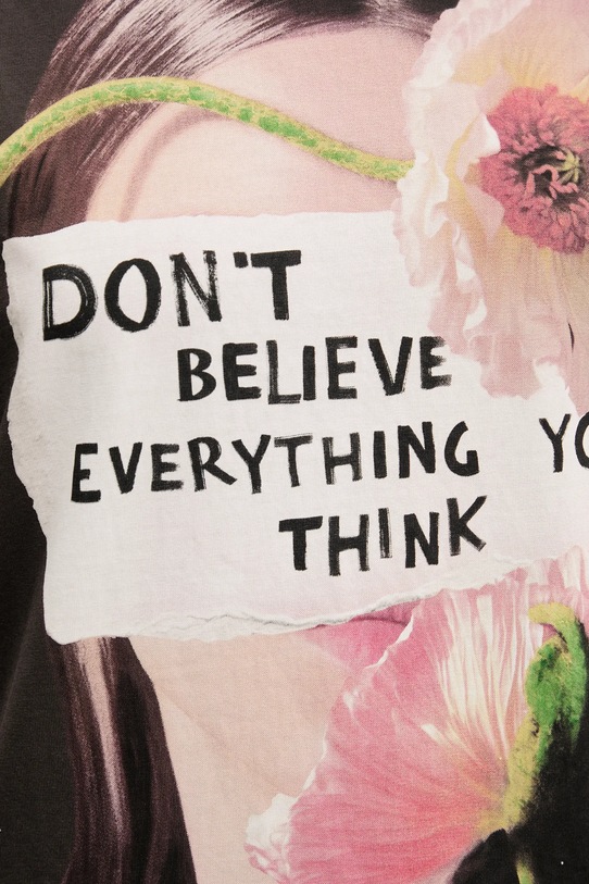 Βαμβακερό φόρεμα Desigual BERLIN 25SWVK20 γκρί