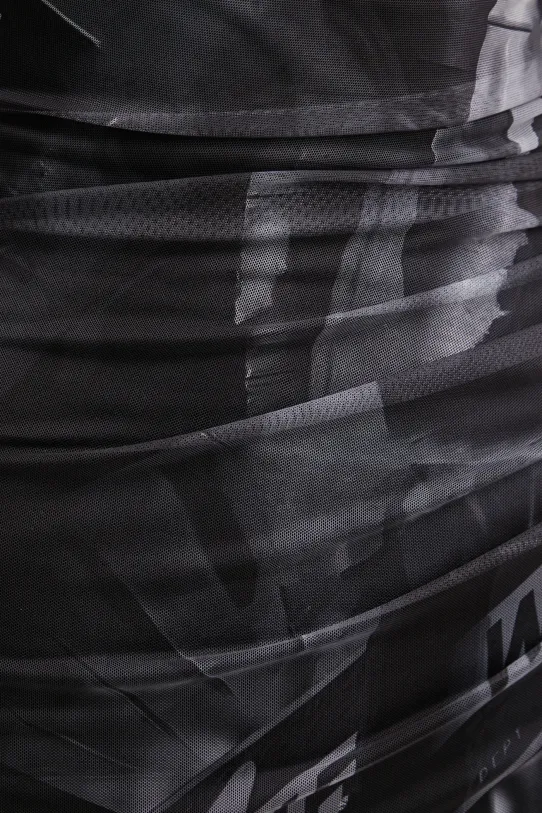 Φόρεμα Desigual BRATISLAVA 25SWVK47 γκρί