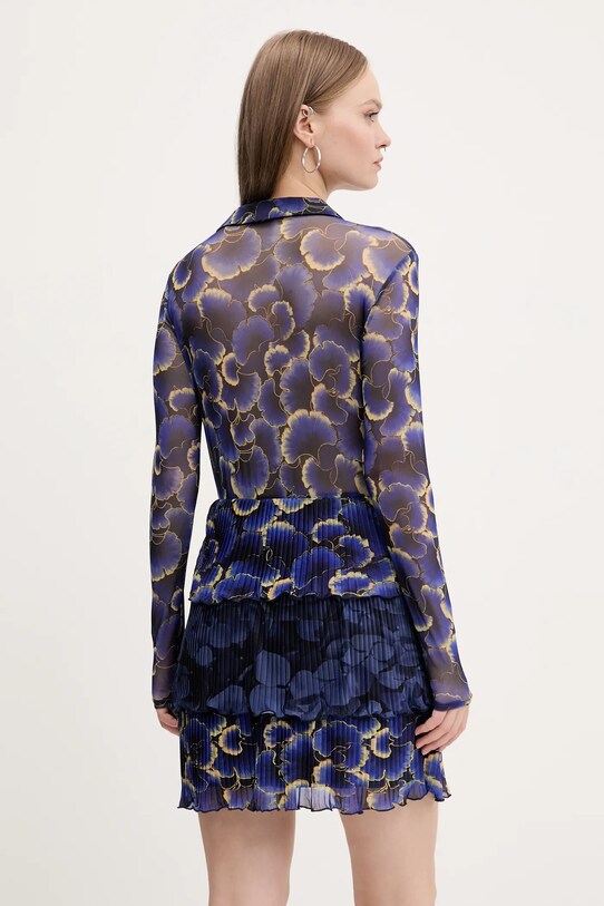 Odzież Desigual sukienka CELLS LACROIX 25SWVK29 granatowy