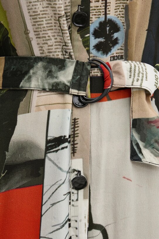 Desigual ruha COLLAGE LACROI 25SWVW45 fekete