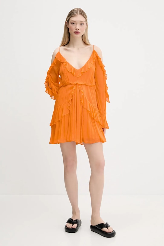 Šaty Desigual METZ 25SWVW15 oranžová SS25