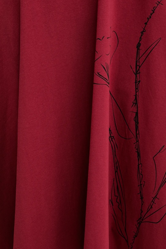 Desigual rochie NAPOLES 25SWVK09 burgundia