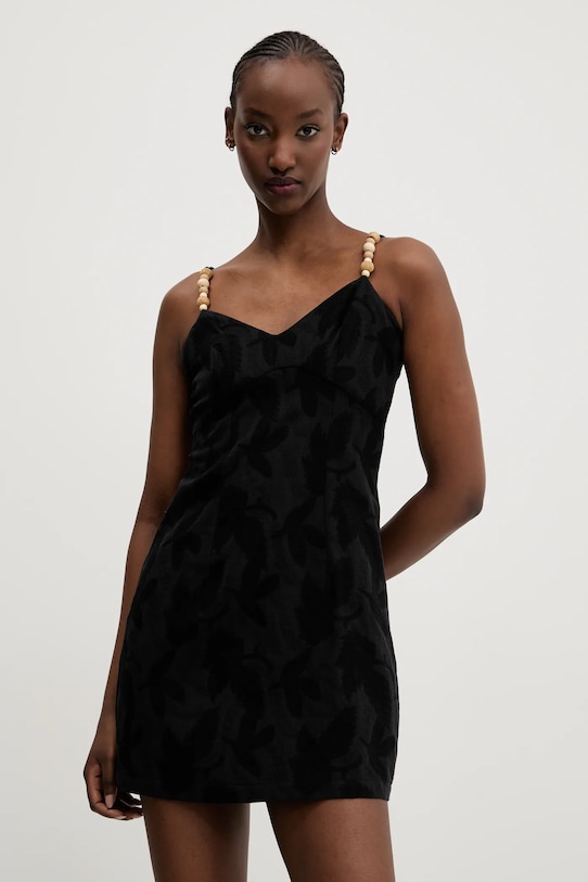 Desigual rochie TIGRIS mini negru 25SWVW85