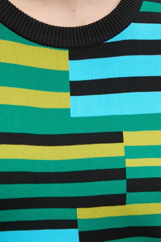 Obleka Desigual URUGUAY 25SWVF04 zelena