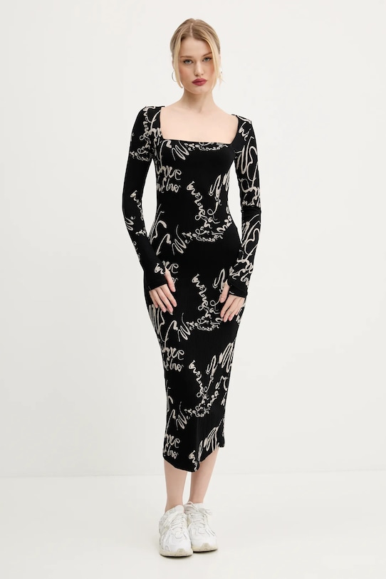 Φόρεμα Desigual VALENCIA 25SWVK05 μαύρο SS25