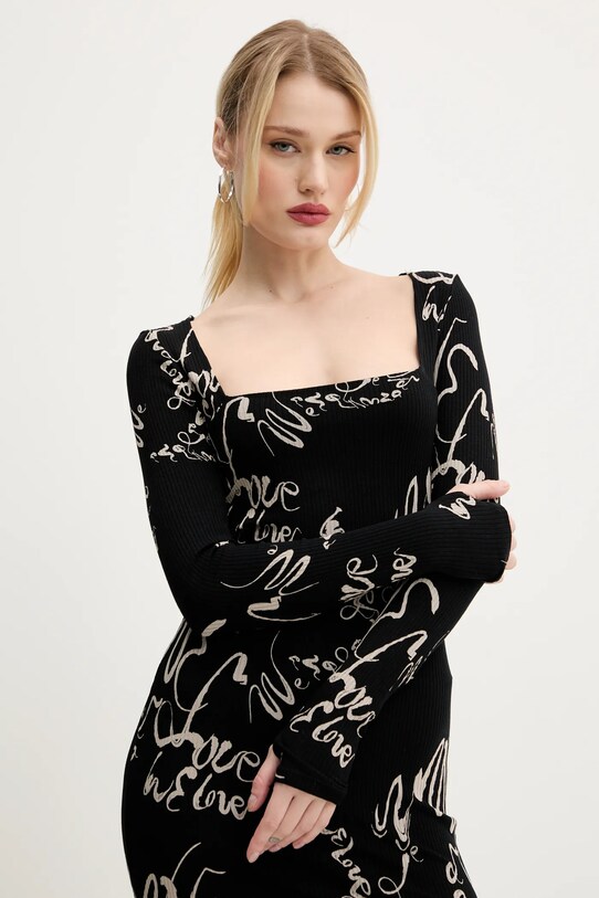 Φόρεμα Desigual VALENCIA μαύρο 25SWVK05
