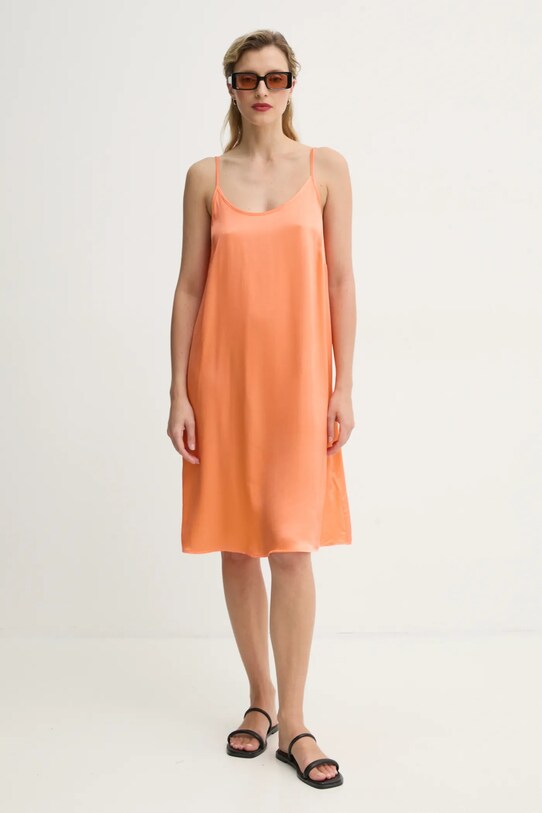 American Vintage rochie mini portocaliu VOO14AE25